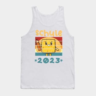 Schule 2023 1. Klasse Kawaii Schulbeginn T shirt Tank Top